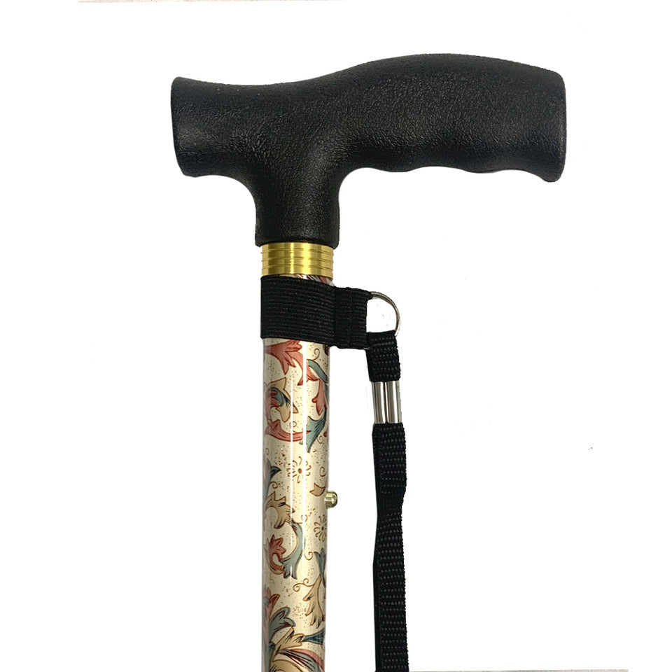 Folding Cane with Plastic Handle - Royal Crescent