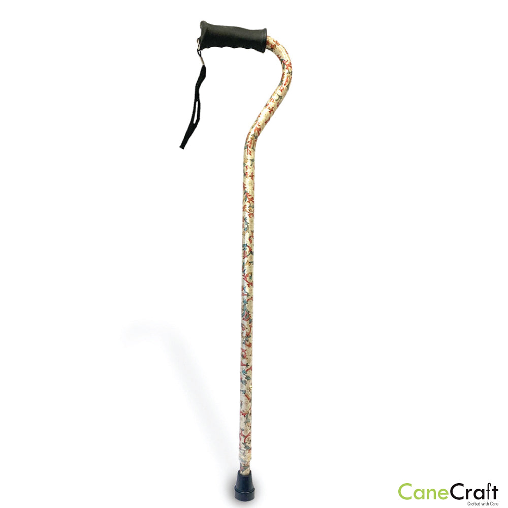 Offset folding cane is best for arthritis or person who requires support.