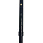 Folding Cane Height Adjustable Black with Silicon Handle