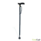Black Adjustable Aluminum folding cane can adjust the height from 33" to 37" with 1" increments to match your size.