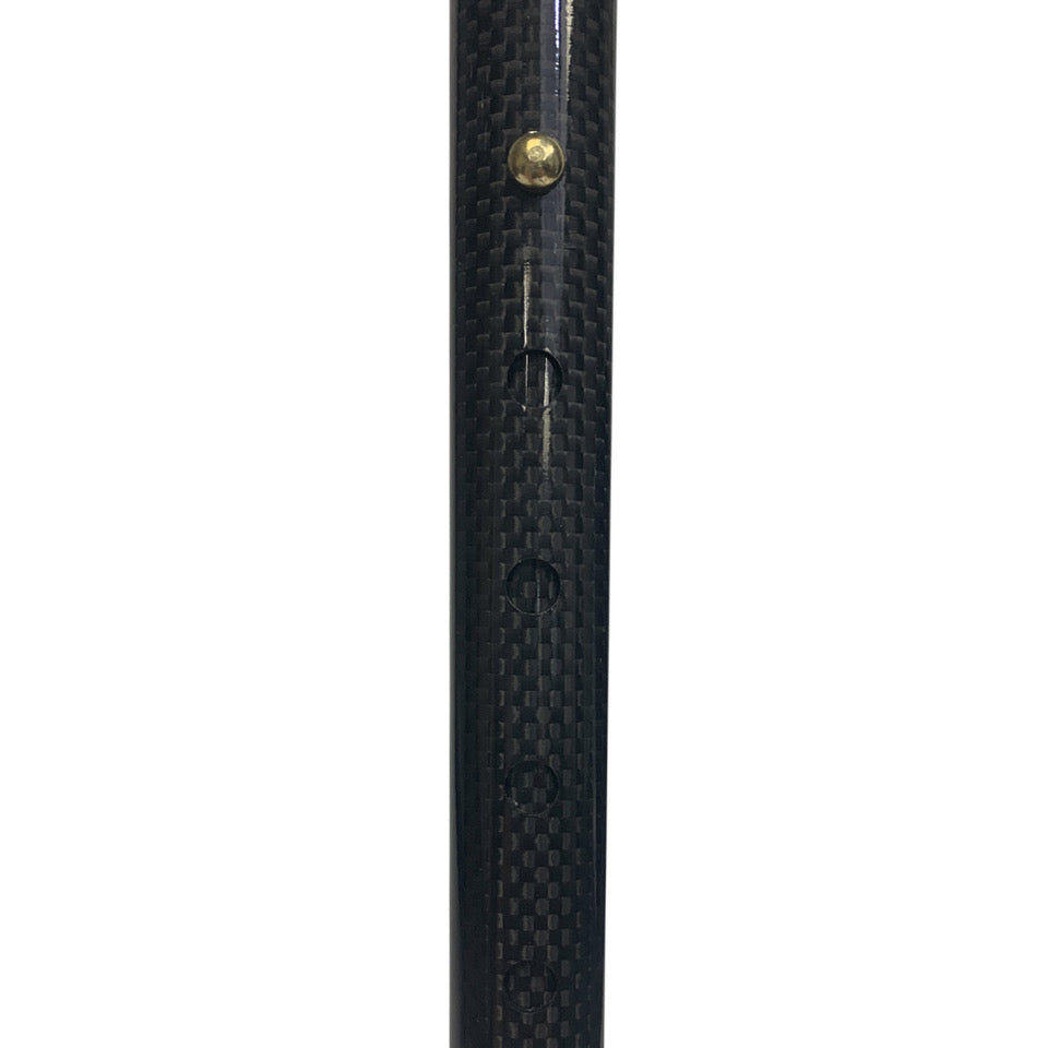 Folding Carbon Fiber Cane Height Adjustable Black