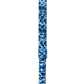 Offset Cane Height Adjustable with Soft Foam Handle in Blue Camo 