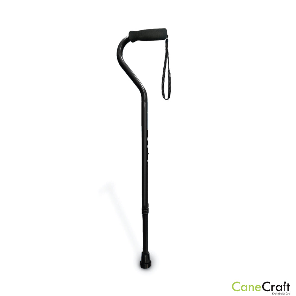 Offset Cane Standing in Black