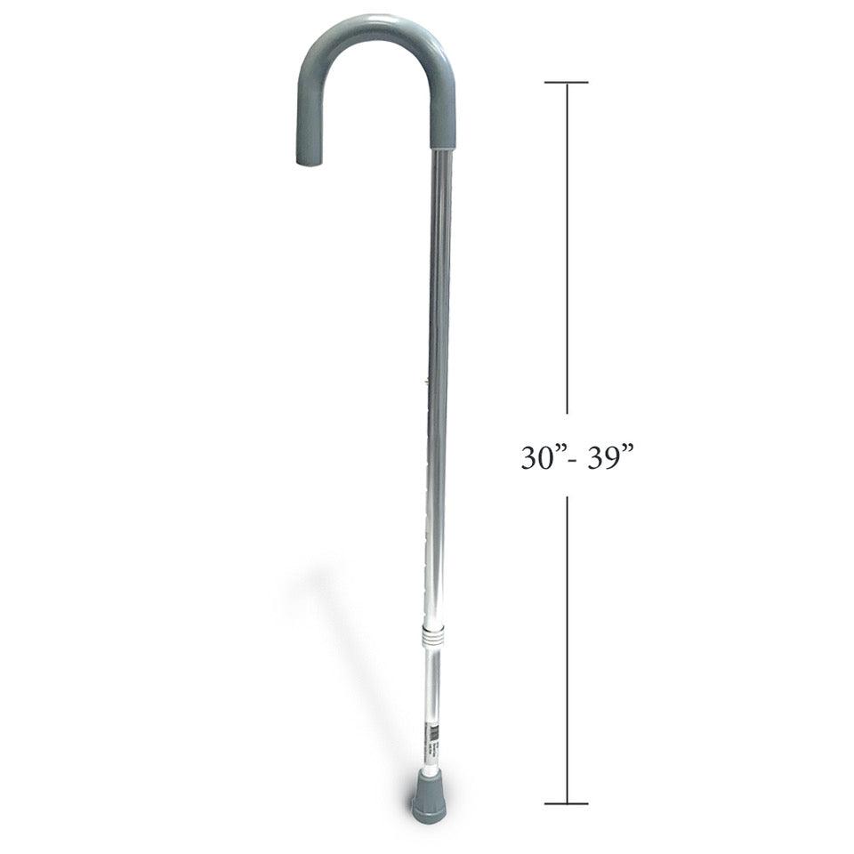 Standing Walking Cane with Height Dimensions