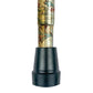 The fancy walking cane has anti slip rubber tip 