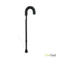 Round Handle Cane Standing Black